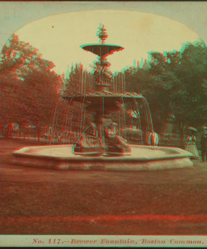 Brewer fountain, Boston Common. 1860?-1890?