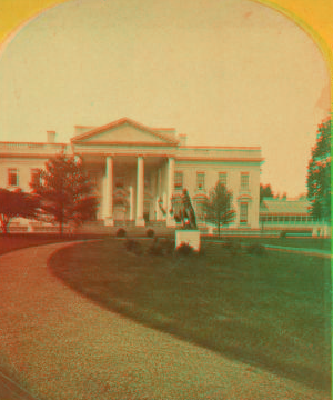 Executive Mansion Front View. 1860?-1910?