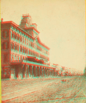 Bay Street looking East, Jacksonville, Fla. [ca. 1875] 1870?-1906?