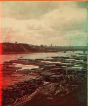 Penobscot River, Lumbers District, Bangor, Maine. 1869?-1882?