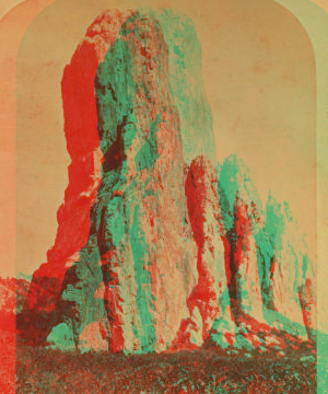 Echo Rock, Glen Eyrie. 1870?-1890?