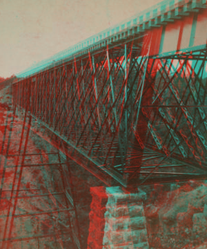 S.G. & C. Iron R.R. bridge over Watkins Glen. [1865?-1890?]