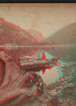 Water Gap, mirror view. [1869?-1880?]