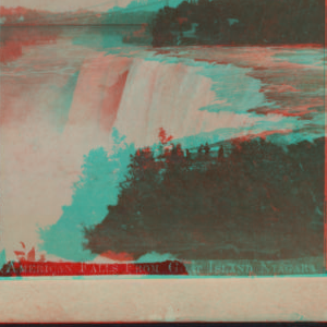 American Falls from Goat Island, Niagara. [1859?-1885?]