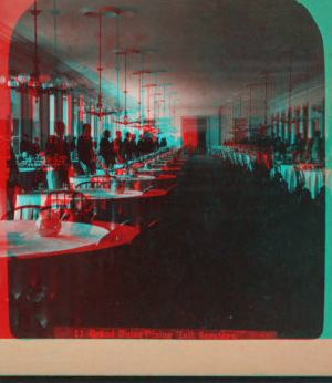 Grand Union Dining Hall, Saratoga. [ca. 1870] [1858?-1905?]