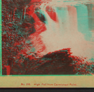 High Fall from Carmichael Point. 1870?-1880?