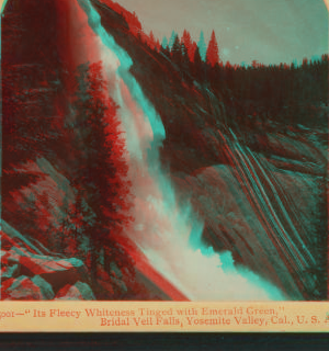 Bridal Veil Falls, Yosemite Valley, Cal., U.S.A. 1897-1905?