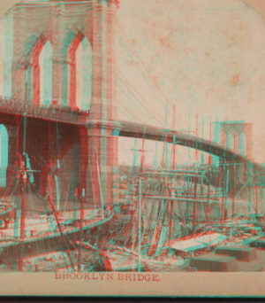 Brooklyn Bridge. [1867?-1910?]