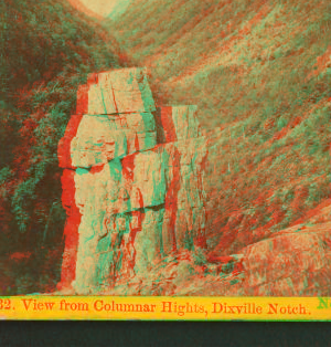 View from Columnar Heights, Dixville Notch, N.H. [ca. 1872] 1859?-1885?