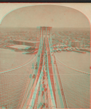 [Brooklyn Bridge.] [1867?-1910?]