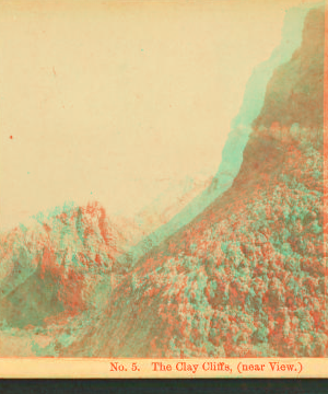 The Clay Cliffs, (near View). [ca. 1860] 1869?-1880?