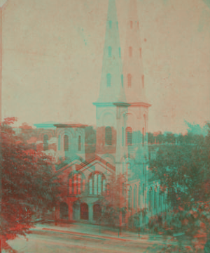 [Church, Norwich, Connecticut.] ca. 1875 1869?-1885?