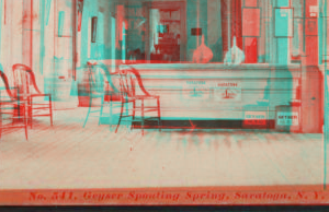 Geyser Spouting Spring, Saratoga, N.Y. [1870?-1880?]