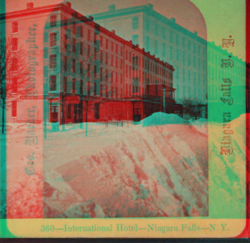 International Hotel, Niagara Falls, N. Y. 1865?-1880?