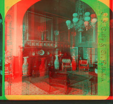 Red Room, President's House. 1859?-1910?