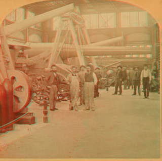 Krupp's great exhibit of guns, Columbian Exposition. 1893