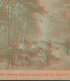 Saturday afternoon, Central Park, New York, U.S.A. [1860?-1905?]