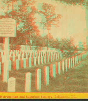 The 'Redeemer,' Loudon Park Cemetery. 1865?-1885?