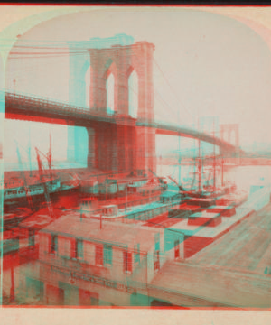 [Brooklyn Bridge.] [1867?-1910?]