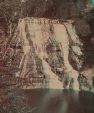 Ithaca Fall, Fall Creek. [1860?-1885?]