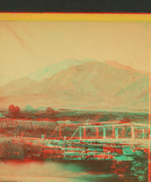 The bridge at Boulder City. 1865?-1907