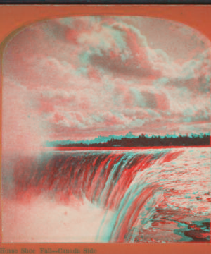 Horse Shoe Fall, Canada side. 1869?-1880?