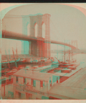 [Brooklyn Bridge.] [1867?-1910?]