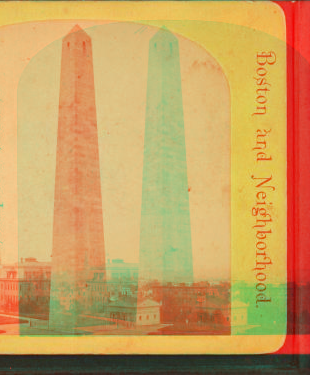 Bunker Hill Monument. 1864?-1890?