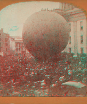 Prof. King's Baloon at Rochester, N.Y. 1872 [1860?-1900?]