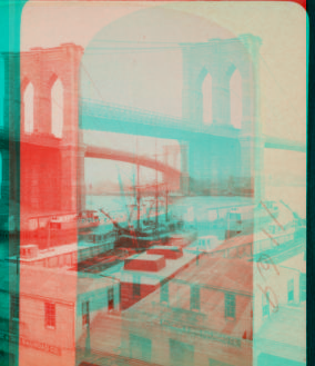 [Brooklyn Bridge.] [1867?-1910?]