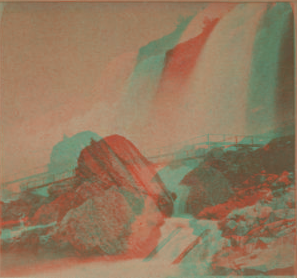 Whirlwind Bridge and Rock of Ages Niagara U. S. A. [1860?-1885?]