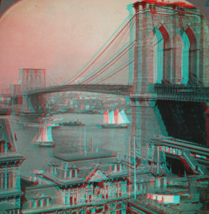 The great Brooklyn Bridge, New York, N.Y., U.S.A. [1867?-1910?]