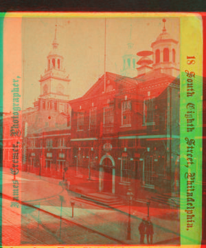 Independence Hall, Philadelphia. 1865?-1880?