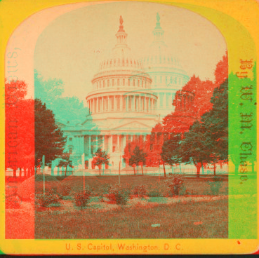 U.S. Capitol. Washington, D.C., from East Park. [1868-ca. 1885] 1859?-1905?