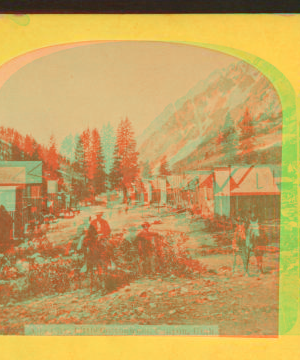 Alta City, Little Cottonwood Canyon, Utah. 1865?-1897