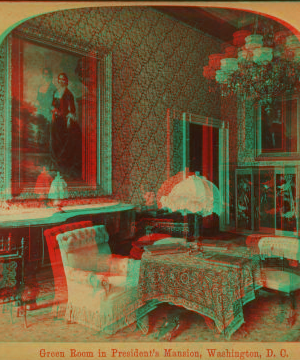 Green Room in President's Mansion, Washington, D.C. 1870-1899 1870?-1899?