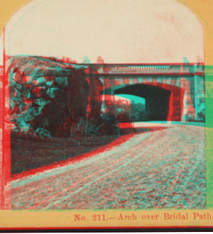 Arch over Bridal Path. [1860?-1900?]