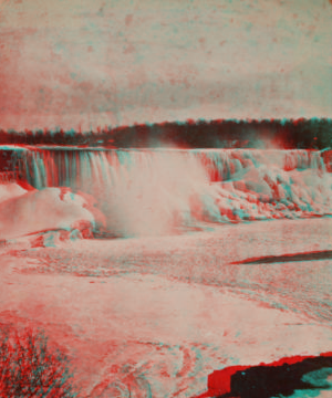 Great Ice Bridge of 1875, Niagara. 1865?-1880?