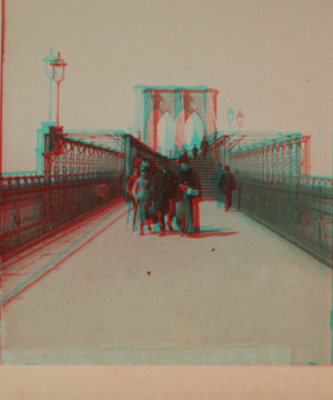 Promenade, Brooklyn Bridge, N.Y. [1867?-1910?]