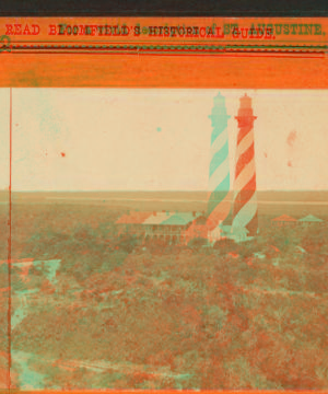 Light-House on the Atlantic Coast, opposite St. Augustine, Florida. 1884? 1865?-1890?