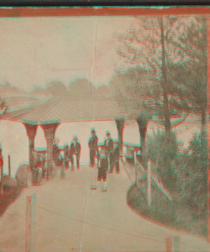 Landing arbor, Central Park. [1865?-1905?]