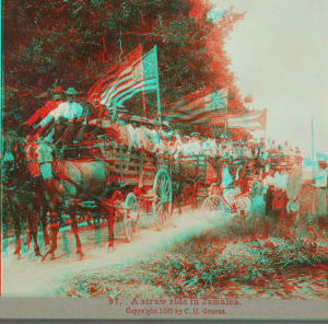 A straw ride in Jamaica. 1899