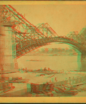 Mississippi River bridge at St. Louis, Missouri. 1873-1909 1854-1903