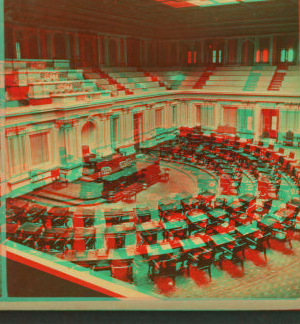 U.S. Senate Chamber. 1875?-1900? [1887?]