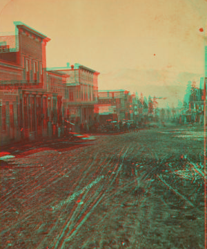 Chestnut Street, looking west. 1870?-1885?