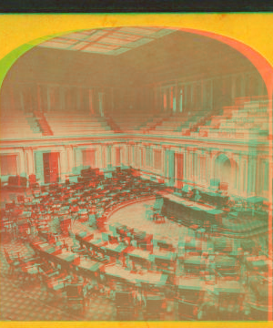 Senate Chamber. 1860-1880 1860?-1880?