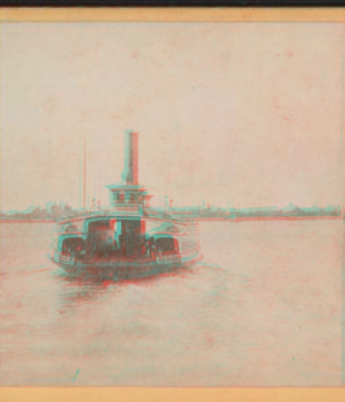 North River Ferry Boat, N.Y. [ca. 1870] 1858?-1910?