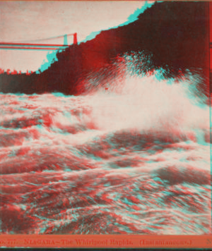 Niagara - The Whirlpool Rapids. [1863?-1880?]