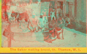 The Baker making bread, St. Thomas, W. I. [ca. 1865]