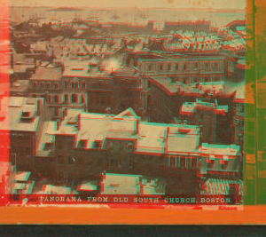 Panorama from old south church, Boston. 1862?-1885?